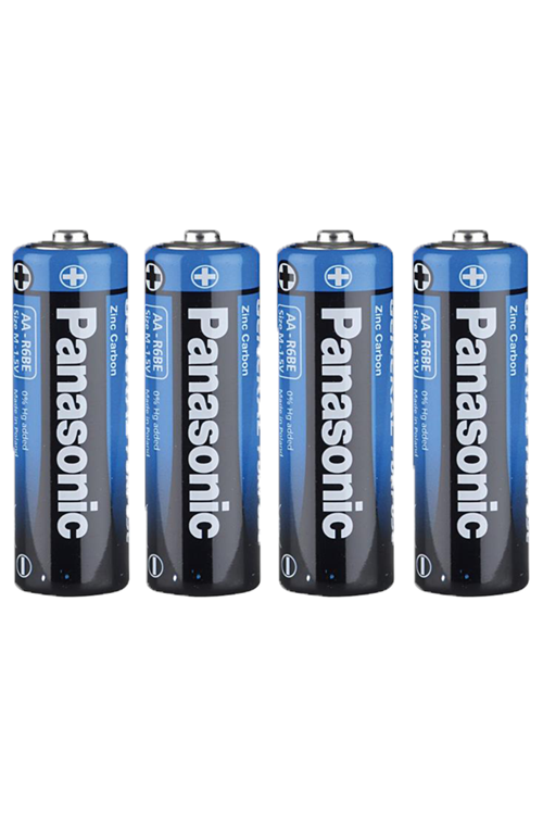 Panasonic Çinko Karbon Kalem Pil (aa) R6be 4lü Takım