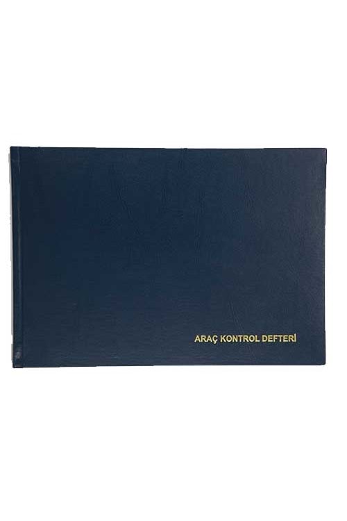 Dilman Araç Kayıt Defteri Ciltli 20 X 28,5 Cm 96 Yaprak Yatay | 5189