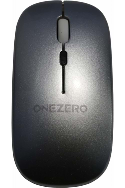 Onezero Ms-04 Gri Bluetooth Mouse Şarjlı (açma Kapama Tuşlu)