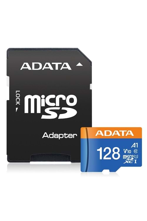 Adata 128gb Premier Microsdxc Card With Adapter Uhs-ı Class10 V10 Hafıza Kartı