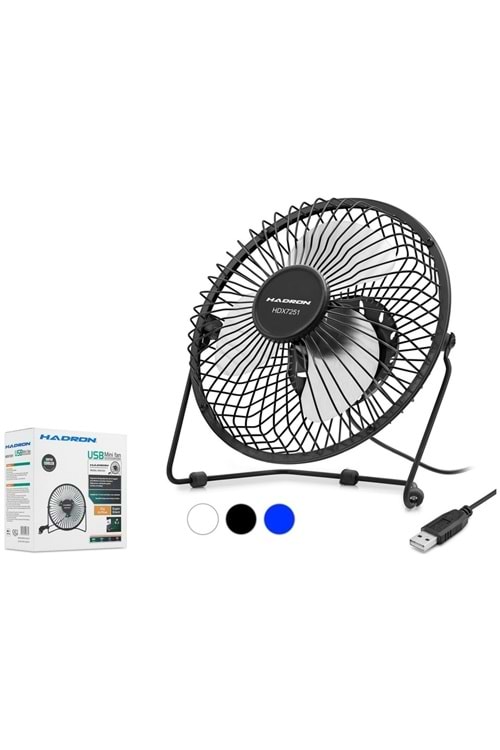 Hadron Hdx7251 2032 Metal Usb Vantilatör