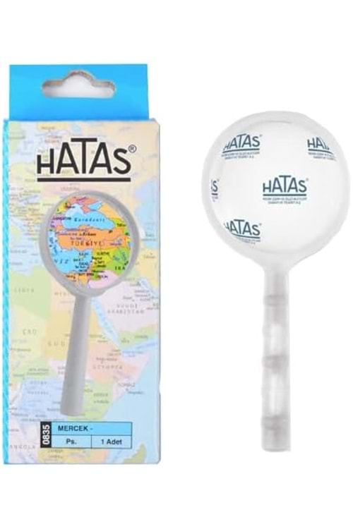 Hatas 0838 | Büyüteç 90mm Mercek