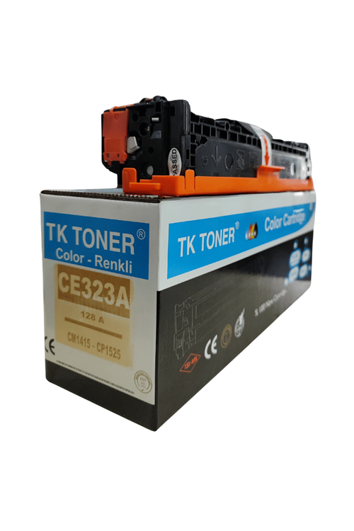 Tk Toner | Hp 128a-ce323a Kırmızı Muadil Toner 1,300 Sayfa Cp1525 Cp1525n