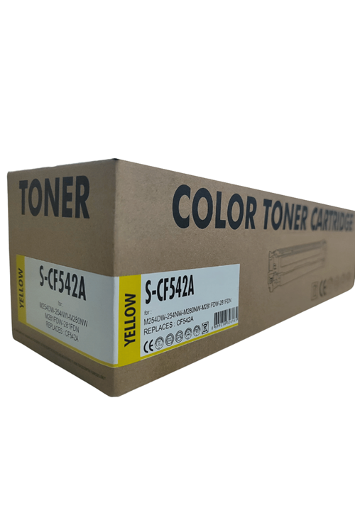 Special | Canon Cf542a 1,2k Muadil Sarı Toner ( M254nw - 254nw - M280nw - M281fdw - 281fdn )