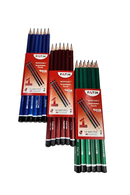 Fatih Kurşun Kalem Mercanlı Hb Adet | 12010