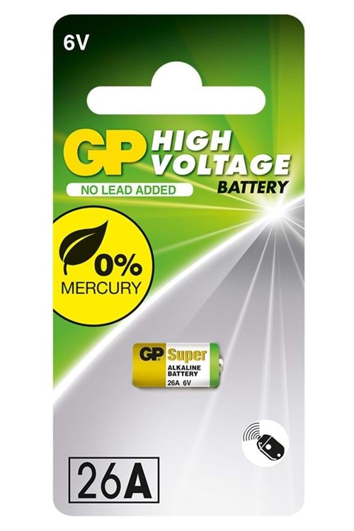 Gp Gp26a-2c5 26a 6v Yüksek Voltaj Spesifik Pil