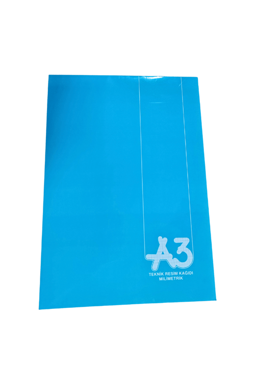 Bayındır Milimetrik Bloknot Teknik Resim 36 Yp A3 Mavi