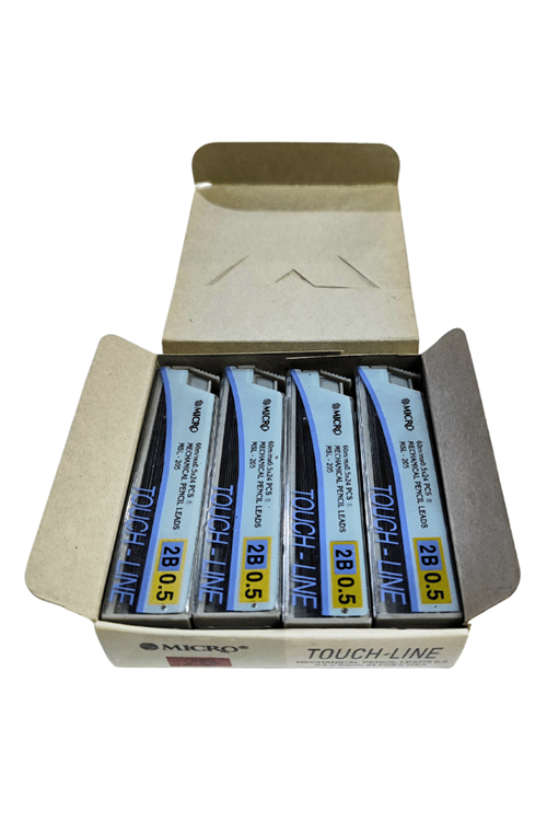 Mikro Touch Line 2b 0.5 Mm Uç 12'li Paket 0.5 X 60 Mm | 12 X 24 Pcs