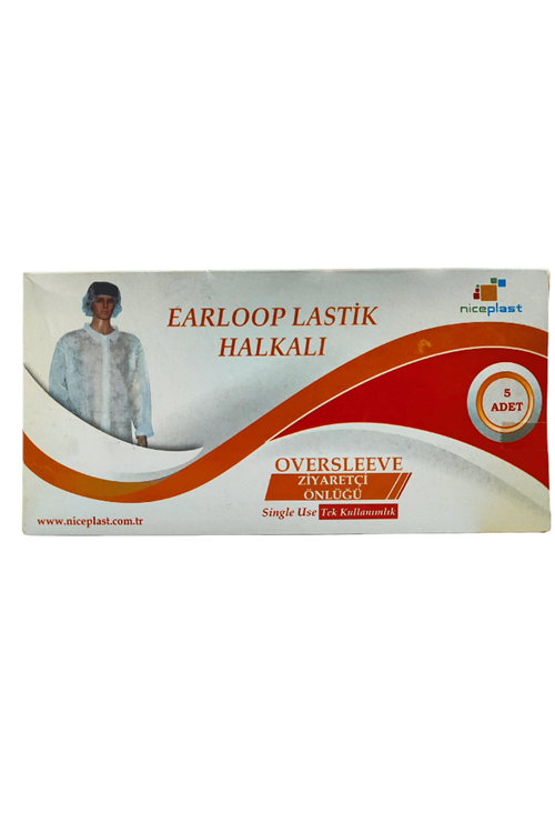 Niceplast Tek Kullanımlık Ziyaretçi Önlüğü Bez (tela) 5'li Paket