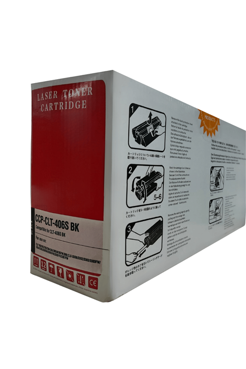 Star | İthal Samsung Ccp-clt-406s B Black Siyah Muadil Toner ( Clp-360 / 362 / 363 / 364 / 365 / 365w / 367w / 368 ; Clx-3300/ 3302/ 3303/ 3303fw/ 3304/ 3305/ 3305w/ 3305fw/ 3305fn/ 3307fw )