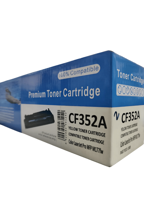 Olitoner | 130a - Cf352a 1k Muadil Sarı Toner (laserjet Pro Mfp M177fw İle Uyumlu Muadil Toner)