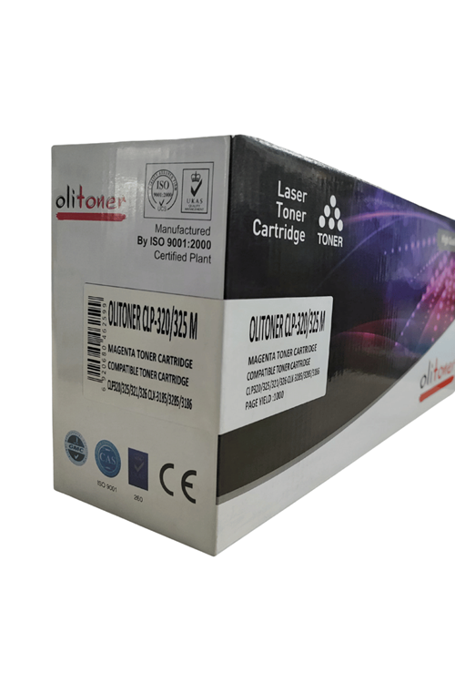 Olitoner | Clp320 - Clp325 M 1k Kırmızı Muadil Toner ( Uyumlu Modeller: Clp320 - Clp325 - Clp321 - Clp326 - Clx3185 - Clx3285 - Clx3186 )