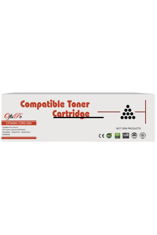 Ofispc | Hp 203a Siyah 1.40k Çipli Muadil Toner (uyumlu Modeller: Cf540a - M254dw - M254nw - M281fdn - M281fdw - M280nw )