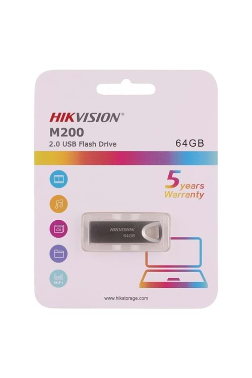 Hikvision 64gb Usb 2.0 Metal Flash Bellek | Hs-usb-m200/64g