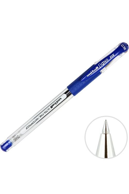 Uniball Signo Dx 0.38 Jel Mavi Tükenmez Kalem 1 Pcs | Um151