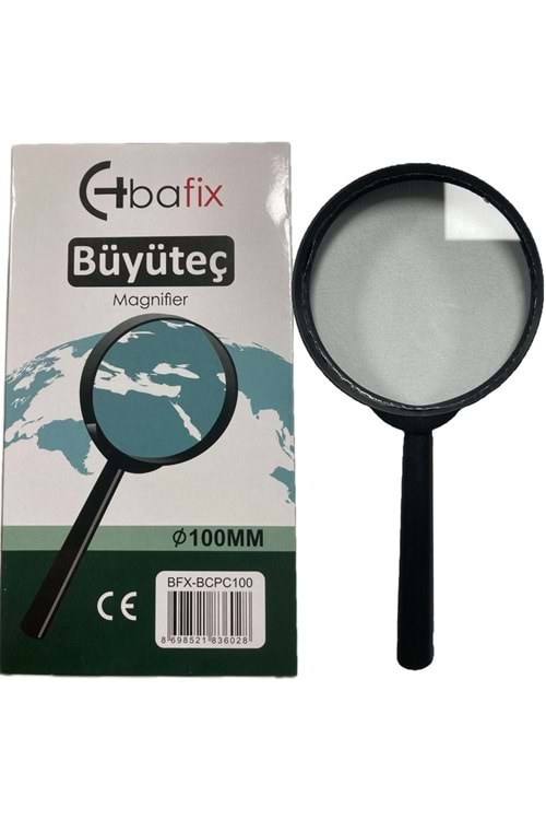 Bafix Büyüteç Cam Plastik Çrçve 100 Mm Bfx Bcpc100