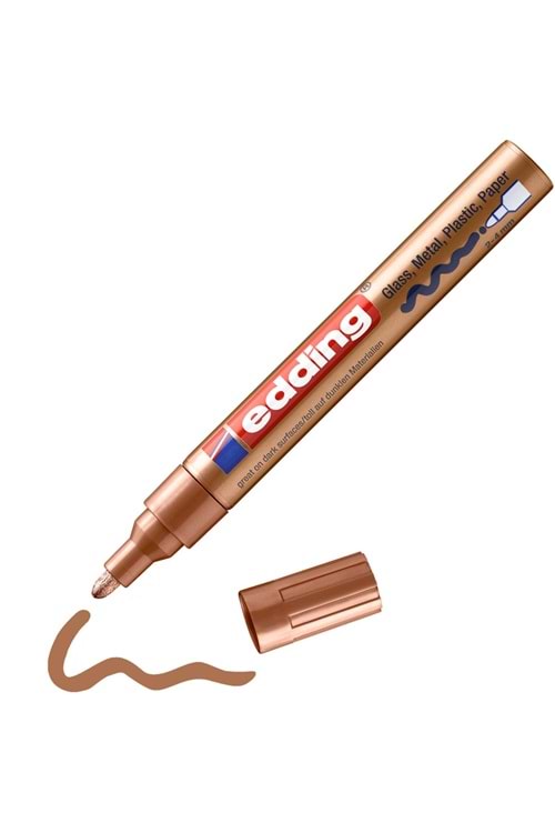 Edding Markör Dekor Boya Yuvarlak Uçlu 2-4 Mm Bakır 750