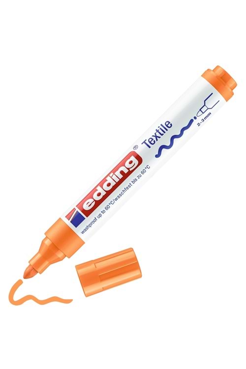 Edding T-shırt Kalemi Fosforlu Turuncu 4500