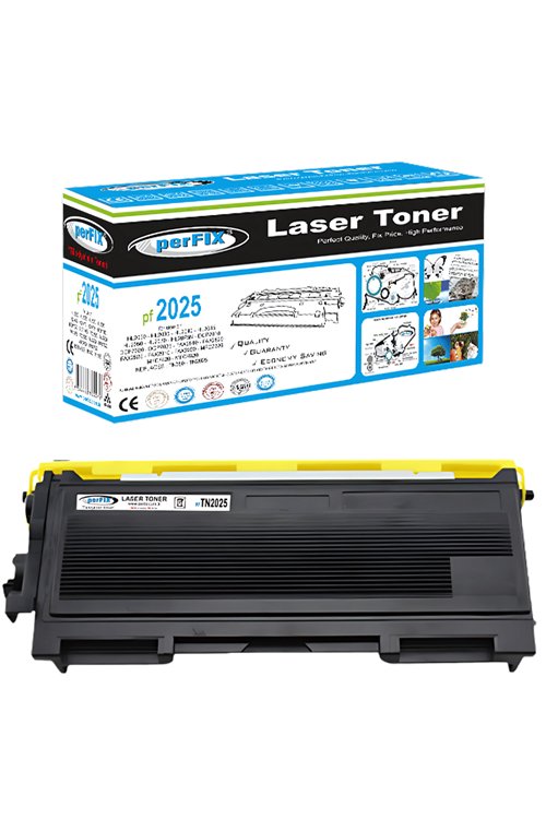 Perfix | Brother 2025 - Tn350 - Tn2025 2,5k Muadil Laser Toner