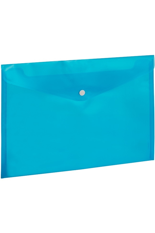 Kraf Çıtçıtlı Dosya - Mavi