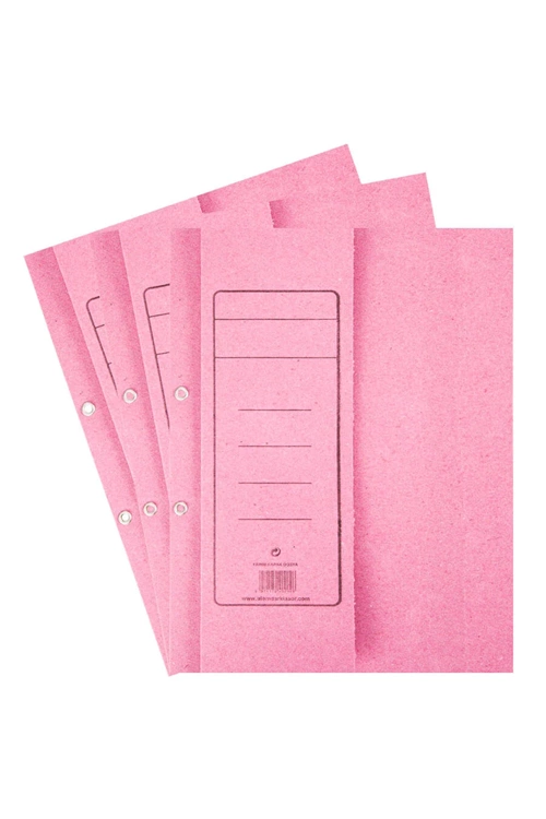 Alemdar Yarım Kapak Dosya Pembe Renkli