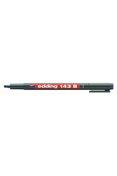 Edding Asetat Kalemi Permanent B Seri 1-3 Mm Mavi 143 B