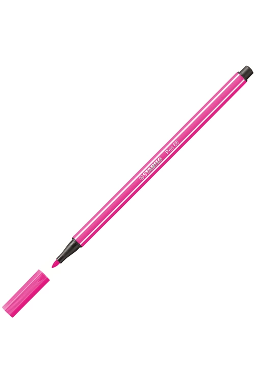 Stabilo Pembe Keçe Uçlu Boya Kalemi 1 Mm 68/56