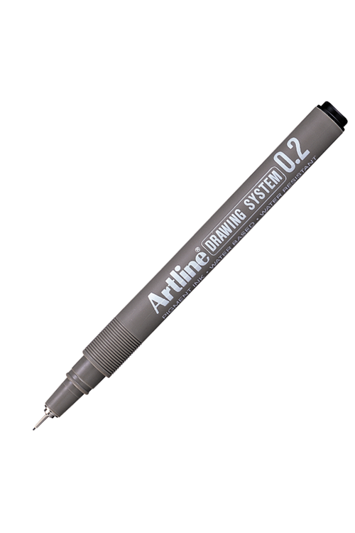 Artline Çizim Kalemi 0.2 Mm Siyah Ek232