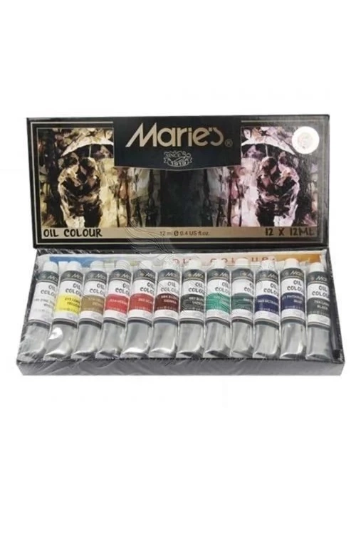 Maries Yağlı Boya Seti 12'li 12 Ml 1381b