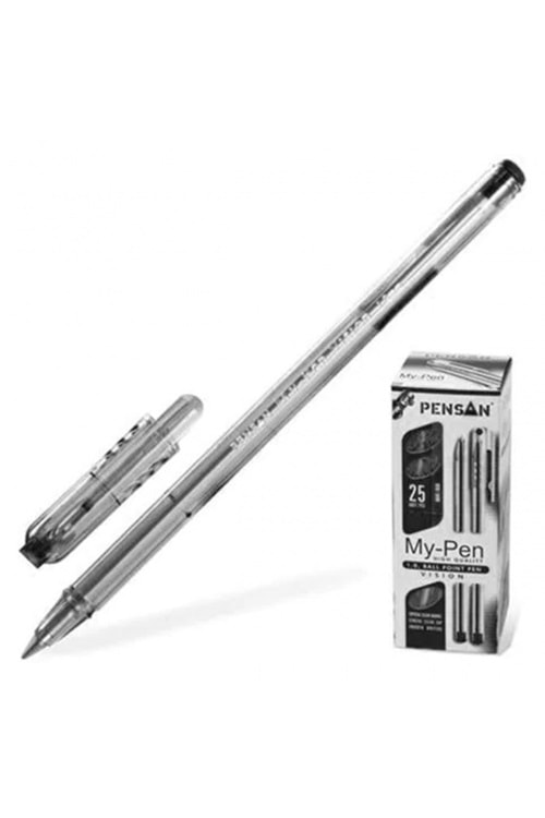 Pensan Tükenmez Kalem My Pen 1 Mm Siyah 2210