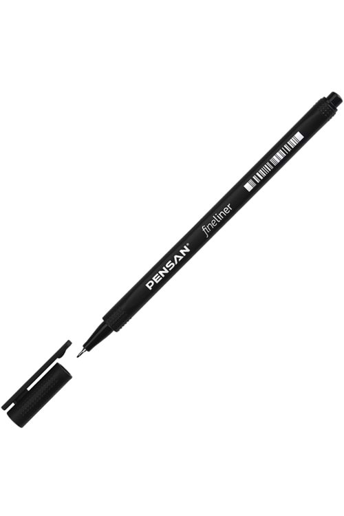 Pensan 6500 Fineliner Keçeli Kalem Siyah