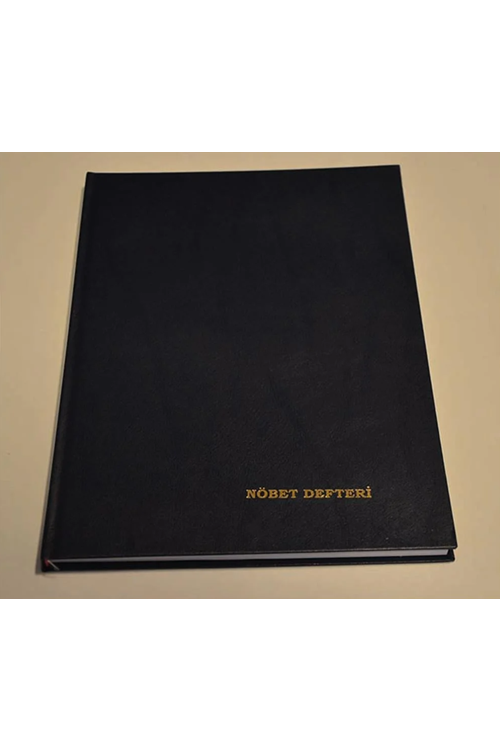 Dilman Nöbet Defteri ( Öğretmen - Memur ) 96 Yaprak | 22 X 33 Cm