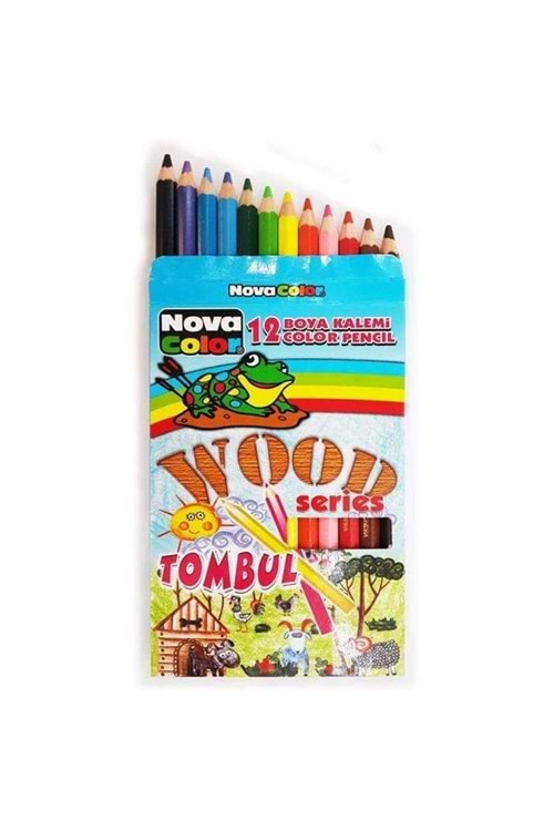 Nova Color Kuruboya 12'li Uzun Tombul | Nc-406