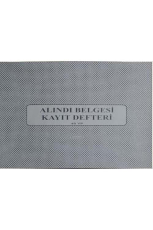 Altınyıldız Alındı Belgesi Defteri 40 Yp.