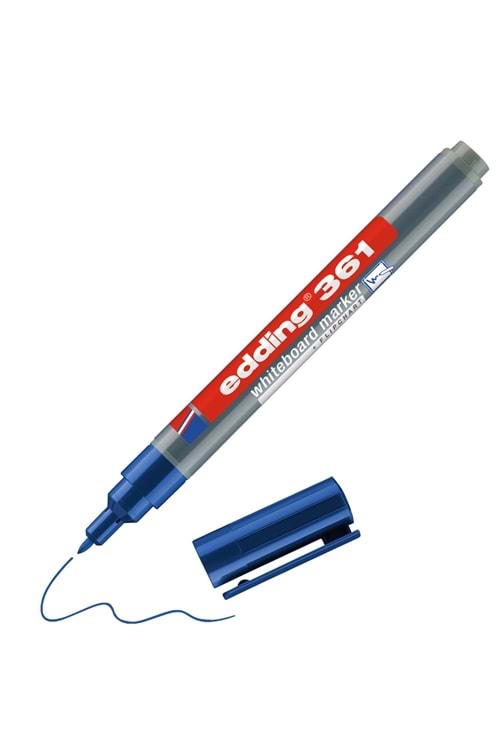 Edding Tahta Kalemi Yuvarlak Uçlu 1 Mm Mavi 361