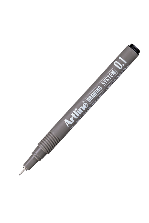 Artline Çizim Kalemi 0.1 Mm Siyah Ek231