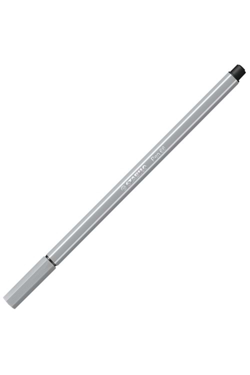 Stabilo Keçe Uçlu Boya Kalemi Soğuk Gri 68