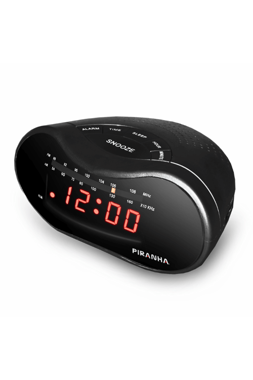 Piranha Timezone Q Type Alarmlı Radyolu Dijital Saat