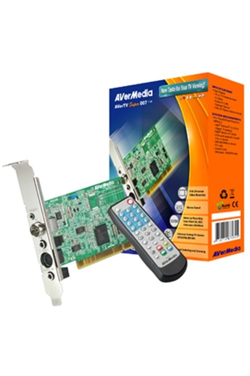 Avermedia Dvb-t Hybrid Pcı Super 007 Tv Kart Radyo