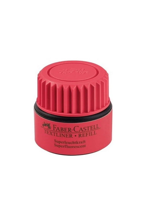 Faber Castell Fosforlu Kalem Mürekkebi 25 Ml Kırmızı | 1549