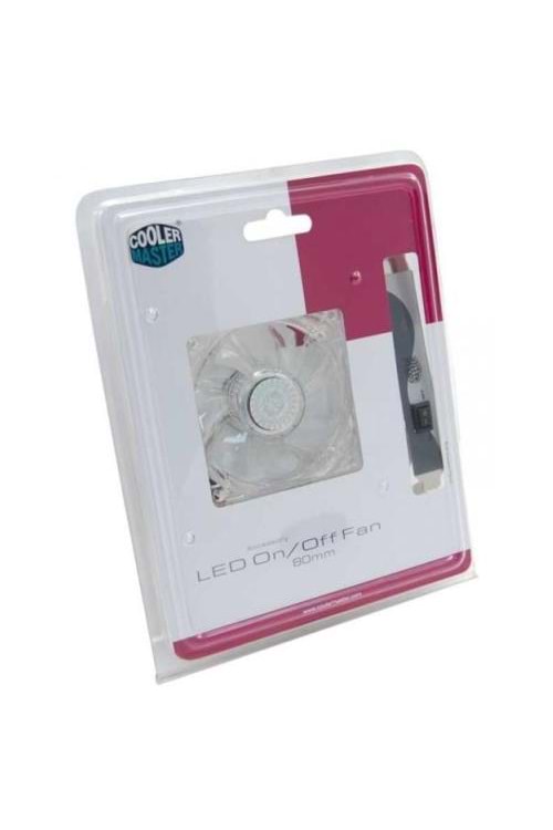 Cooler Master Ledli 80x80x25 Mm Fan 1800rpm R4-l8s-18kb-gp