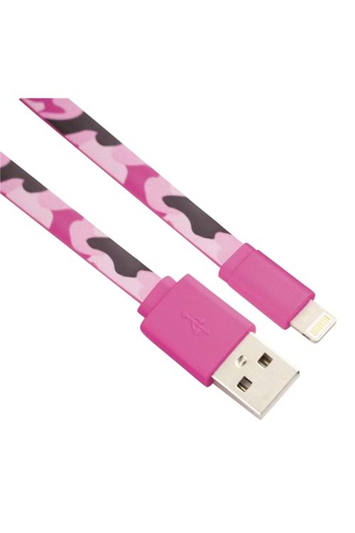 Vcom Bağlantı Kablosu M544-p 1.0mt Iphone 5 Pembe