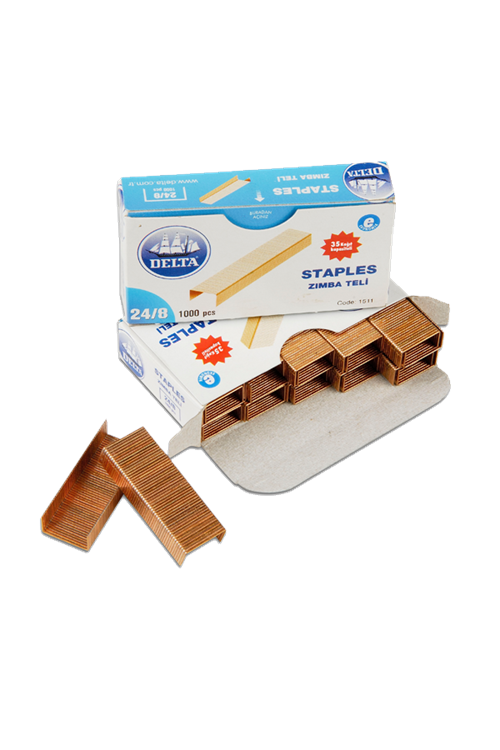 Delta Zımba Teli 1000 Li 35 Syf 24/8 Sarı 1521