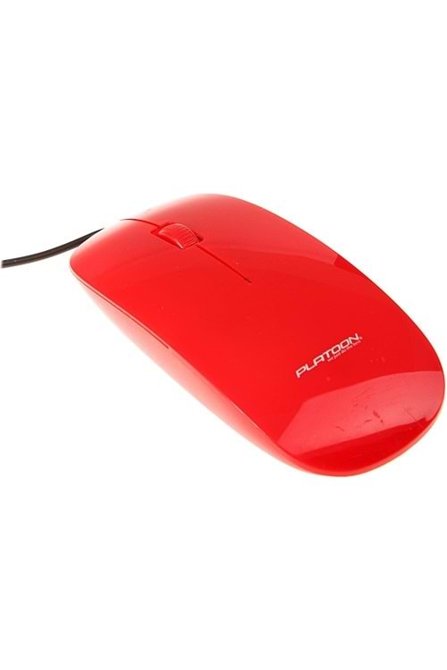 Platoon Pl-1084 Kablolu Mouse Sarı Ve Kırmızı Renk