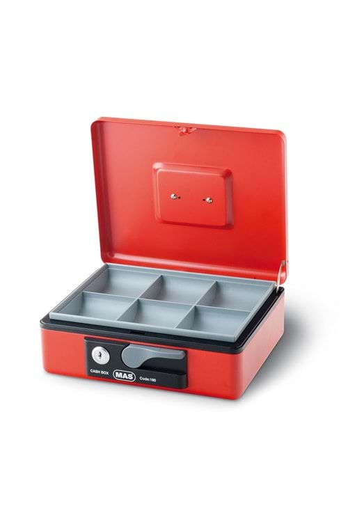 Mas Para Kasası 190 İthal Büyük Boy Kırmızı