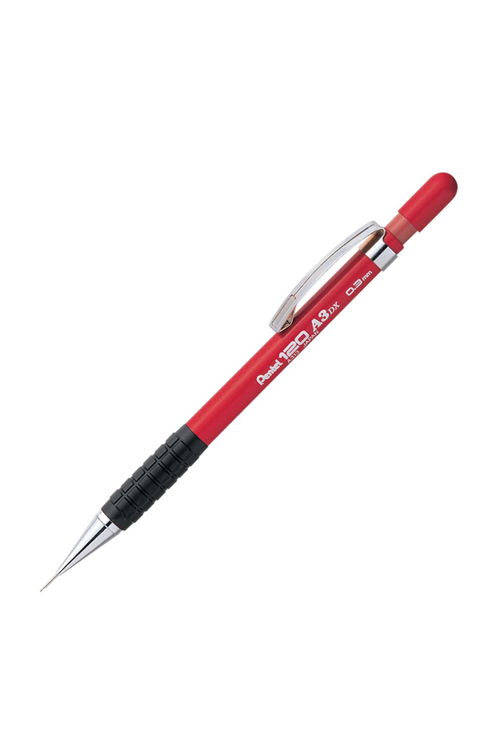 Pentel Versatil Kalem Tutaçlı 0.3mm Kırmızı | A313-b