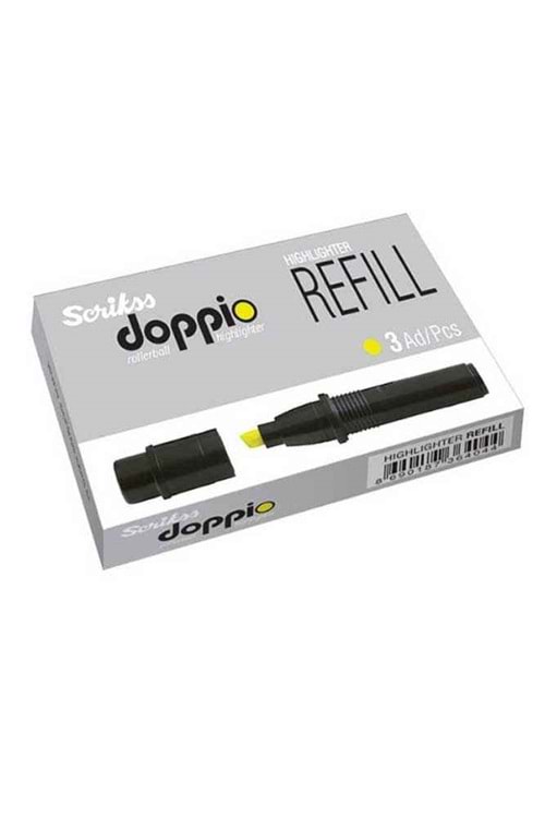 Scrikss Doppi 3 Lü Fosforlu Refil