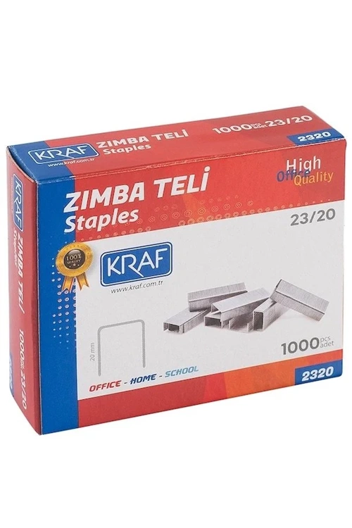 Kraf 23/15 Zımba Teli 1000'li Paket