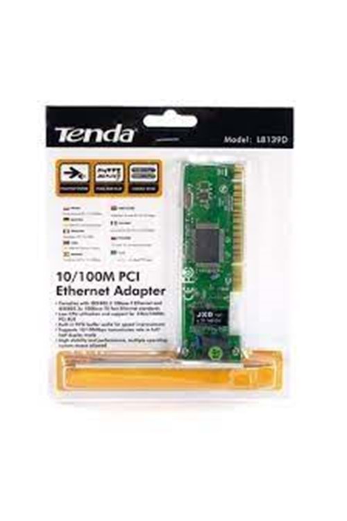 Tenda 10/100m Ethernet Card Adapter İnstallation Guide L8139d