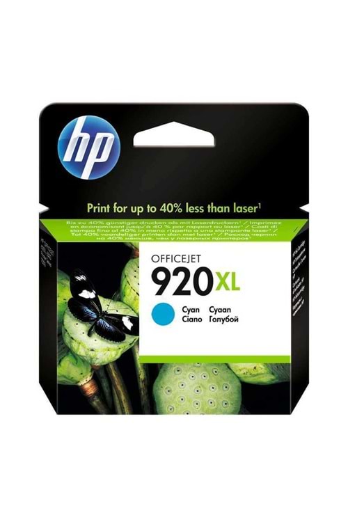 Hp 920xl Orjinal Mavi Kartuş 6000 6500 7000n 7500 | Cd-972ae